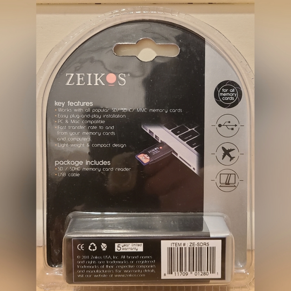 Zeikos Digital Card Reader & Writer - Picture 2 of 2